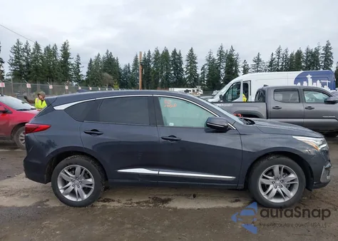 2019 Acura Rdx Advance Package z USA, uszkodzony, nr VIN 5J8TC2H71KL025851